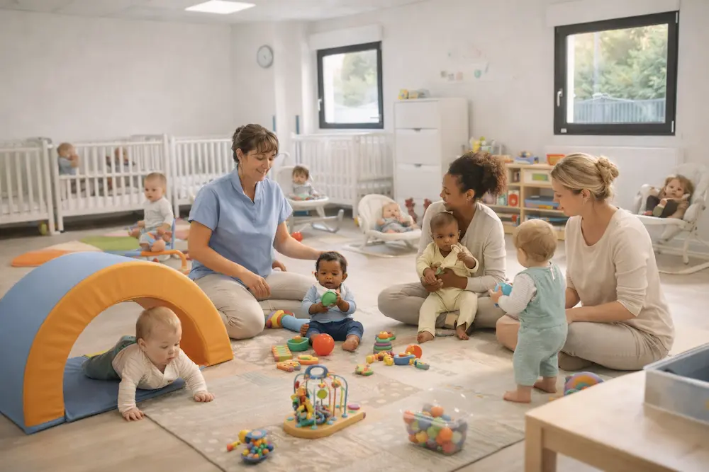 modes de garde : la crèche collective