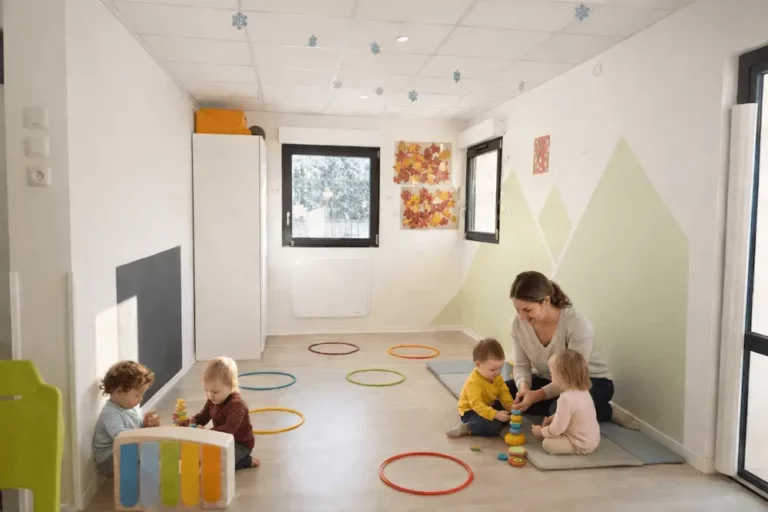 Salle de motricité de la crèche de Bry-sur-Marne centre-ville