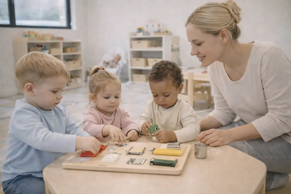 eveil et autonomie en crèche