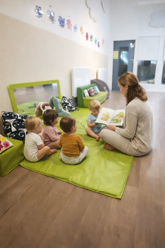 Coin lecture de la crèche bulles de crèches de Brunoy (91800)