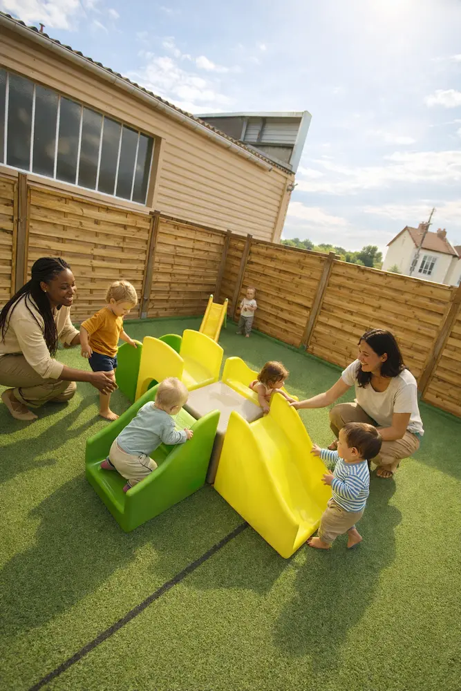 Jardin de la crèche bulles de crèches de Brunoy (91800)