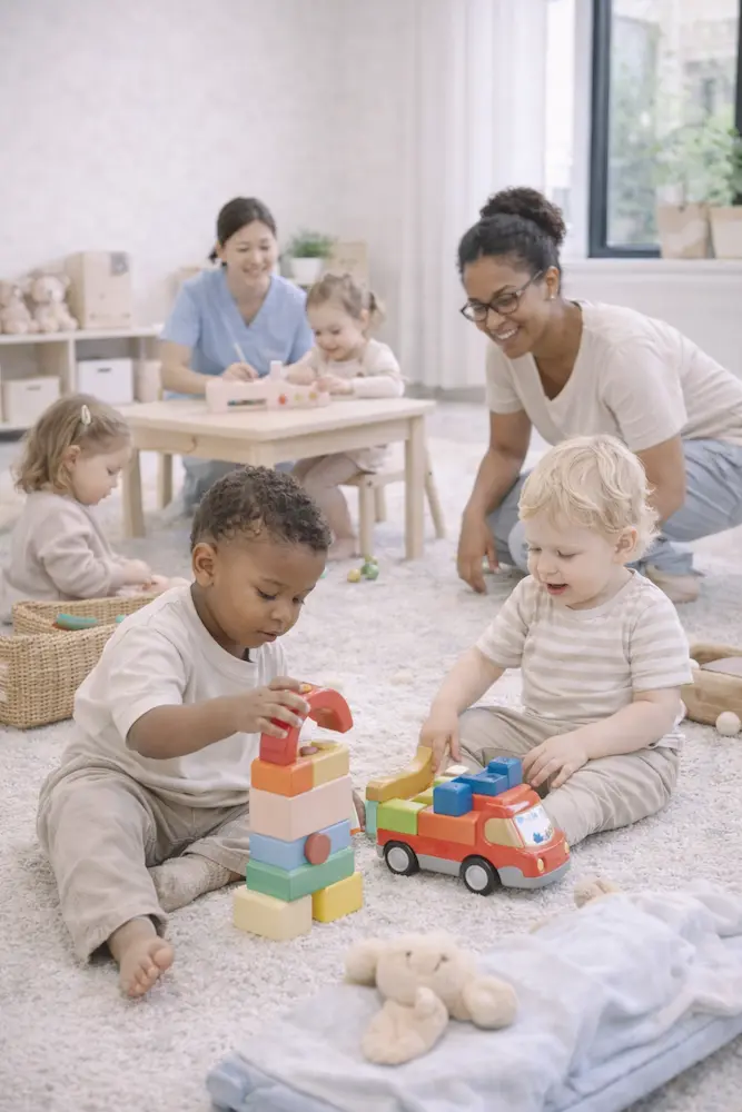 journée type crèche