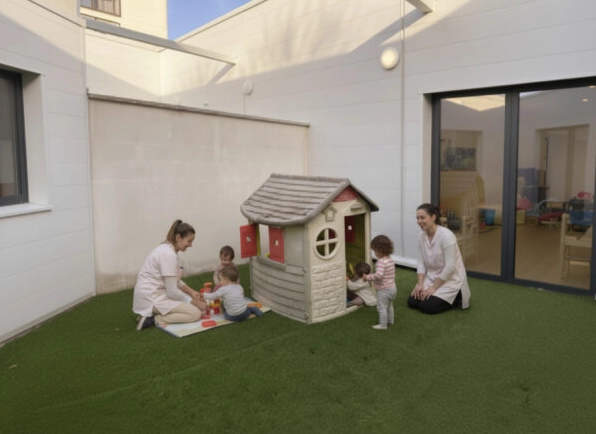 Crèche Brétigny 2 - Jardin