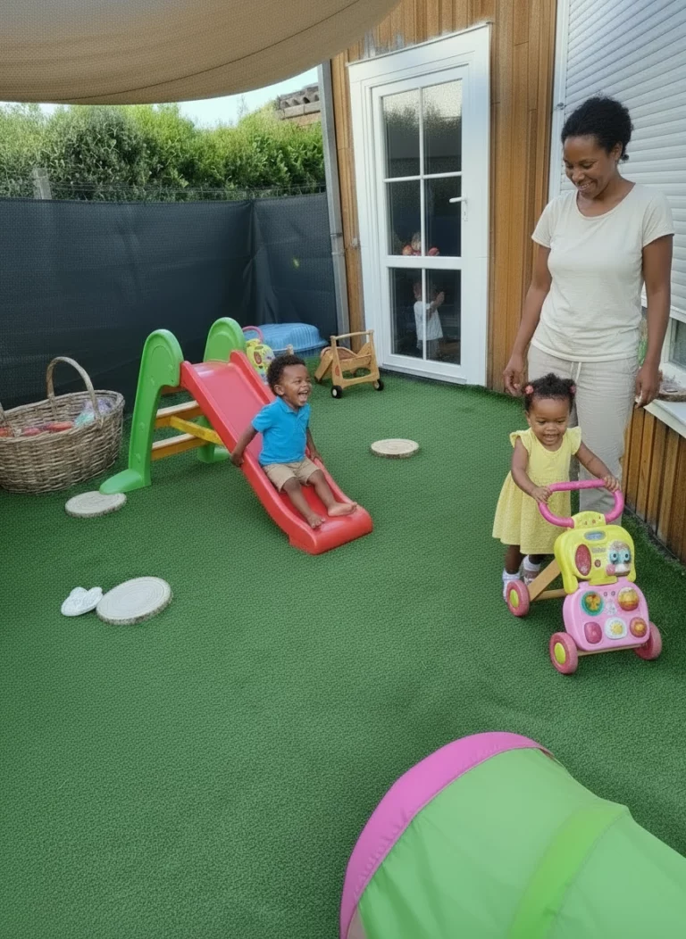 Crèche La Rochelle - Jardin