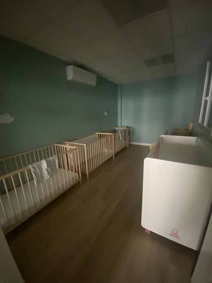 Crèche d'Avon - dortoir