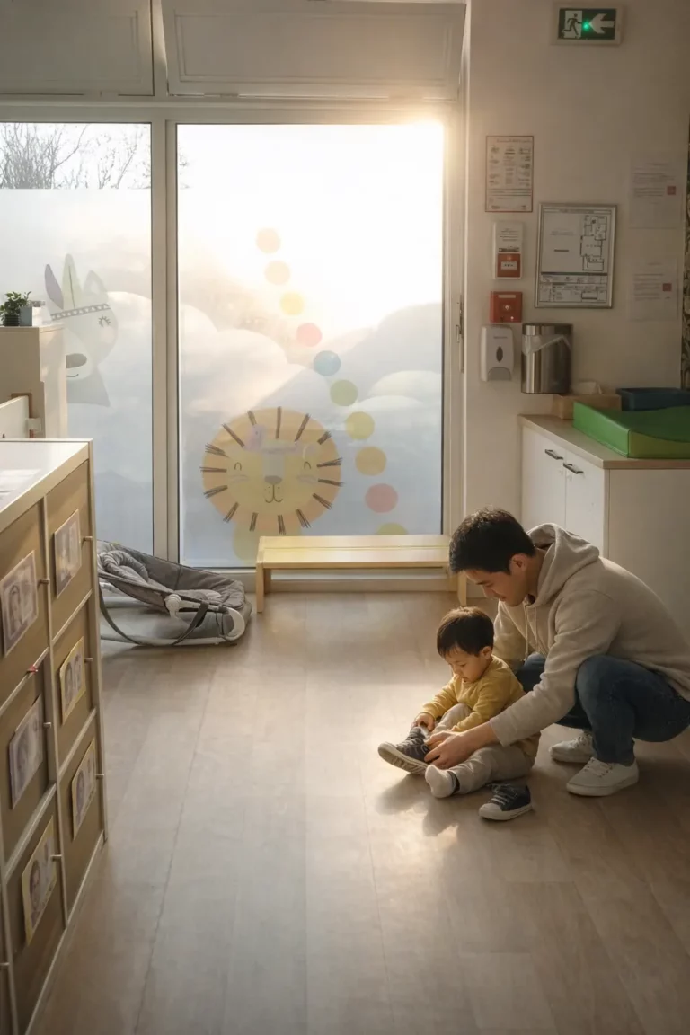 Entrée crèche de la queue-en-brie