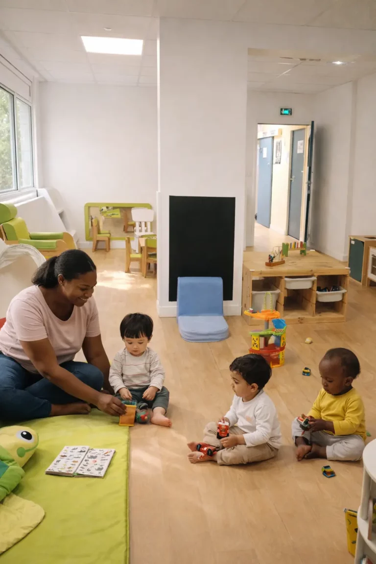 Salle de vie crèche de la queue-en-brie 3